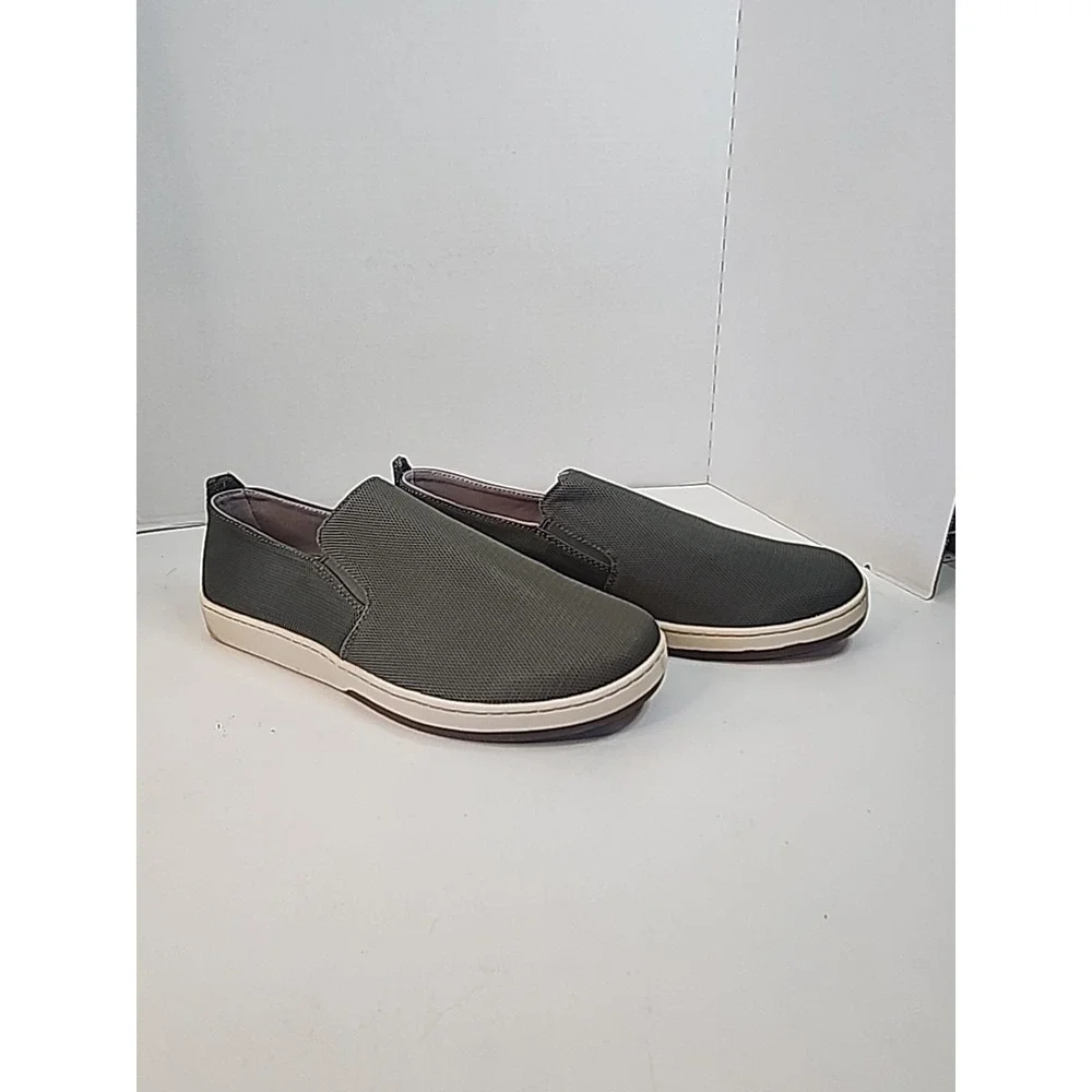 Mens Sz 12M L.L. Bean Dark Sage Green Boat / Deck Shoes Casual Outdoors Fishing
